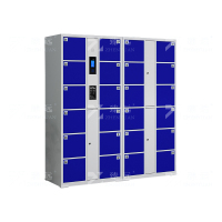 臻远ZY-CBGC-22 电子存包柜智能寄存柜密码柜子储物柜24门人脸识别款