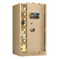 臻远ZY-NW-BXGS-63 全钢实心保险柜办公防盗保险箱高150cm金色电子款