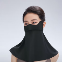 蕉下凉感护颈防晒口罩AL340漫暮黑