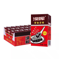 即食黑凉粉仙草饮料烧仙草开袋即食夏季清凉解渴 即食黑凉粉250g*24盒