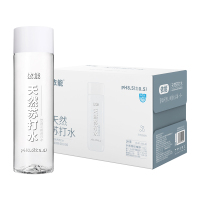 依能天然苏打水0糖0脂清爽顺滑无气弱碱饮用水400ml*15瓶 弱碱性pH8.0+(包装随机)