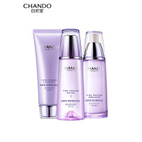 自然堂凝时鲜颜肌活抗皱礼盒(洁水乳套)(单位:套) 紫色