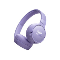 JBL T670NC头戴式耳机,青黛紫