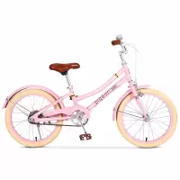 飞鸽儿童自行车女中大女童脚踏车公主款6-8-10岁小孩子女式通勤车p180 18寸