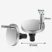 马桶盖配件固定螺丝通用坐便器盖板膨胀螺栓直径60mm