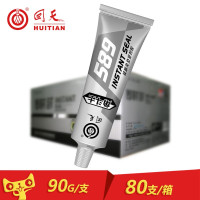 回天发动机胶漏油维修变速箱油底壳硅酮耐高温胶免垫密封胶整箱 角斗士58990g/支80支装