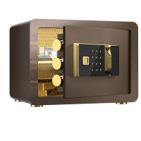 臻远 ZY5062315 保险柜指纹款 35*25*25cm(单位:台)咖色