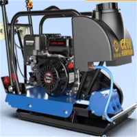 柴油振动平板夯 沥青路面地基电动夯土机夯实机震动汽油打夯机90型平板夯