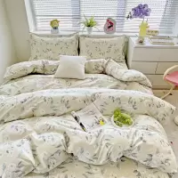 约克罗兰家纺亲肤套件活性优棉四件套