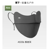 蕉下(BENEUNDER) 透气护眼角防晒口罩 AS336 板岩灰25SS