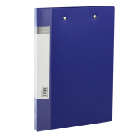 得力 5364 文件夹 A4双夹资料册 文件夹蓝色(1个装)
