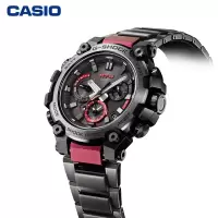 卡西欧CASIO MTG-B3000BD-1APR 200米防水男士石英表 日韩品质指针设计全国联保