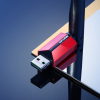 普联(TP-LINK) WiFi6免驱 usb无线网卡 外置高增益天线 台式机笔记本电脑wifi接收器 AX300发射器