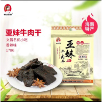 锦山亚妹 香辣味牛肉干178克*2袋