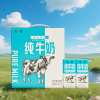 简爱 纯牛奶200ml*12盒