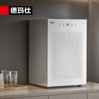 德玛仕茶杯消毒柜 紫外线消毒商用小型台式迷你茶具杯子办公室消毒碗柜 茶水保洁柜 XDZ60F-1