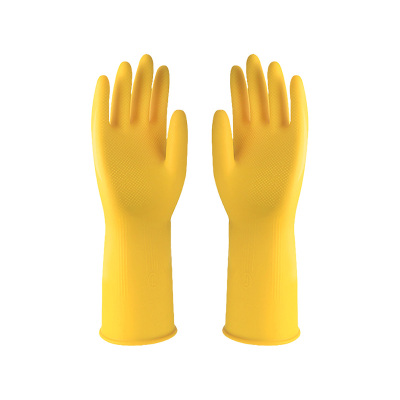 洗碗手套橡胶加厚防护胶皮防水清洁牛筋耐磨刷碗家务厨房耐用乳胶