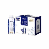 蒙牛特仑苏纯牛奶全脂灭菌乳利乐梦幻盖特仑苏纯牛奶250ml*10盒