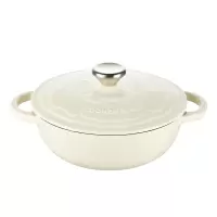 炊大皇(COOKER KING) 玫瑰珐琅汤锅22cm (白) TG22MGB