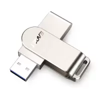 忆捷(Eaget) F60 USB3.0 U盘 高速全金属 360度旋转车载优盘 32GB