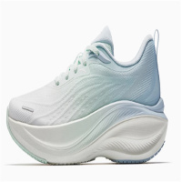 安踏叶子 丨厚底增高舒适跑步鞋女2025夏季新款运动鞋子122525535