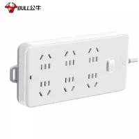 公牛 GN-109(新) 插座拖线板单控六联 1.8