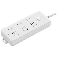 公牛(BULL)GN-402 插座/带儿童保护门 新国标/插线板 6位总控开关全长1.8米