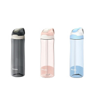 飞利浦塑料杯650ml便携式大容量一键开启AWP2650(颜色随机)