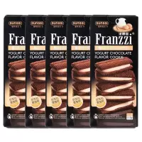 法丽兹酸奶味巧克力夹心曲奇饼干休闲零食115g*5盒