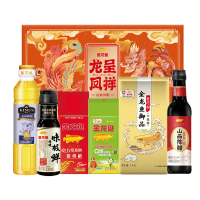 25金龙鱼龙凤呈祥大礼包A款2000g+1050ml