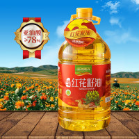 绿洲果实 红花籽油 食用油物理压榨 5L