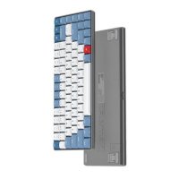 科大讯飞(iFLYTEK)AI智能键盘D1机械键盘 无线键盘 AI写作问答 智能PPT 全键无冲 三模连接 红轴