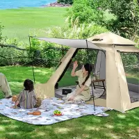 探险者(TANXIANZHE) 山如故系列故山户外帐篷TXZ-SRGZP001 嫩黄