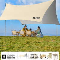 探险者(TANXIANZHE) 山如故系列故山六角银胶天幕TXZ-SRGTM001 嫩黄