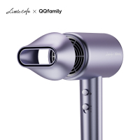 小画仙QQ family联名款高浓度负离子电吹风家用大功率大风量吹风筒恒温护发 LDCF-1803-QQ 紫色