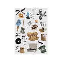 90分大旅行家系列行李箱贴纸笔记本电脑DIY贴纸高清防雨水 北欧日杂