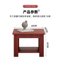 办公沙发茶几配套-方茶几0.6m