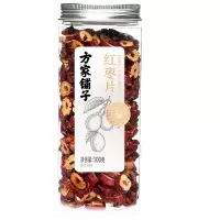 方家铺子红枣片免洗即食无核红枣片红枣圈脆片100g
