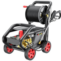 黑猫圣将商用洗车机高压清洗机大功率工业洗车水枪220v洗车店洗车泵4.5kW神牛牛(220bar,20米管)