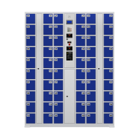 臻远 ZY5071416 文件柜60门手机柜条码系统 143*30*180cm(单位:台)蓝色