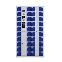 臻远 ZY5071438 文件柜40门手机充电柜条码款 99*35*180cm(单位:台)蓝色