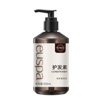 自然堂护发素改善秀发毛糙euspa闻花听雨护发素黑瓶白标300ml