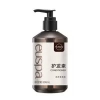 自然堂护发素改善秀发毛糙euspa闻花听雨护发素黑瓶白标300ml