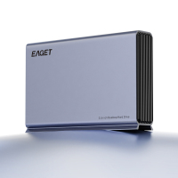 忆捷Eaget HG3500-10TB 高速金属移动硬盘500MB/S读取450MB/S写入支持Type-C接口
