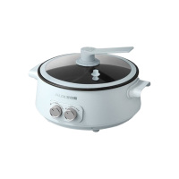 奥克斯电火锅6L多功能家用大容量电热锅蓝色WW-M8287