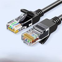 创德网线 成品跳线连接线 机房家装监控综合布线 工程/宽带电脑家用 超五类线CAT5E-1m