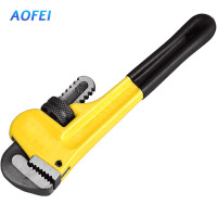 澳狒AOFEI 钳子 重型管子钳 8英寸水管钳 水泵钳 圆管钳 管子扳手钳子工具