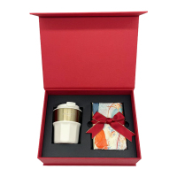 MOMOCONCEPT咖啡杯+丝巾套装