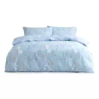 水星家纺 磨毛印花四件套(抗菌)甜醉花香 125142