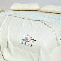 無印良品 锦胺凉感冰淇淋被 米黄 MJ-B2025-0193 200*230(±2)cm 1300g